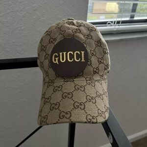 Gucci hat canvas